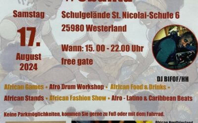 African summer event – 17.08.2024