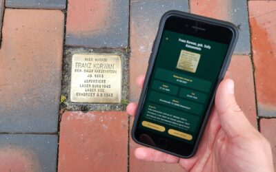 Stolperstein-App jetzt wurde auch Sylt eingefügt – Stolpersteine erinnern an Nazi-Opfer auf Sylt